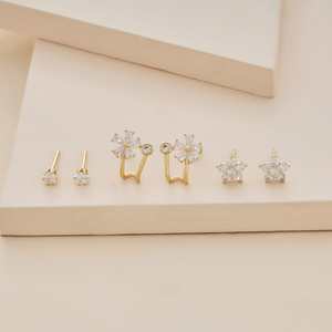 Boucles d'oreilles tendance 156131 pour les occasions de cadeaux - Product Image 3