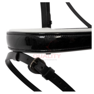 Brida para caballo hecha de cuero de grano completo en estilo inglés con opciones personalizadas para tamaño y color, de alta gama para exteriores. - Product Image 2