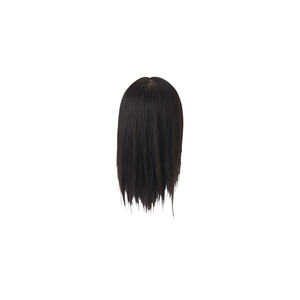 Perruque coupée BG111 en cheveux humains 100% de haute qualité, tête de mannequin tout-en-un pour l'entraînement au tressage de cheveux, style lisse - Product Image 3