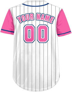 Custom <b>Heat</b>-Transfer Printed Baseball Jersey Blank Plain Hip Hop Hipster Anti-Bacterial 100% Polyester V-neck Button Shirts - Product Image 3