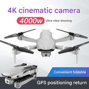 โดรน F3 พับได้ พร้อม GPS ถ่ายวิดีโอ 1080p FHD ระยะเวลาบิน 21-30 นาที ระบบระบุตำแหน่งอัจฉริยะคู่ ฟังก์ชันกลับบ้านอัตโนมัติ - Product Image 2