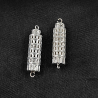 Perles en argent 925, forme fantaisie, faites à la main, connecteur de créateur, perles pour la fabrication de bijoux, perles d'espacement fantaisie