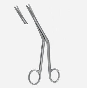 Ciseaux chirurgicaux ORL manuels en acier inoxydable Heymann Ensemble d'instruments à tranchant à une dent pour la rhinoplastie - Product Image 2