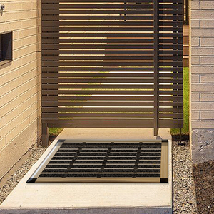 Tapis d'entrée commercial de haute qualité <span class=keywords><strong>paillasson</strong></span> de sol modulaire de luxe avec tapis de sol en alliage d'aluminium à imprimé animal - Product Image 1