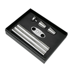 Luxury Modern Stainless Steel Portable Mens <b>Smoking</b> and Drinking Essentials Collection Customized Logo Taiwan Birthday Occasion - Product Image 1