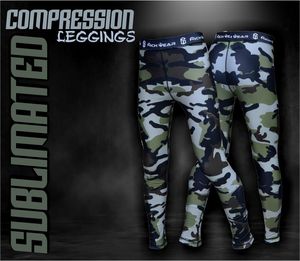 Custom <b>Mens</b> <b>Base</b> <b>Layer</b> Compression Leggings Running Gym Workout Sportswear Training Pants Yoga Leggings Stretchable Fabric - Product Image 4