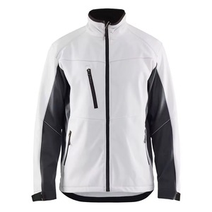 Chaqueta Softshell para Hombre al por Mayor, Impermeable, Transpirable, con Cierre, Estampado Personalizado, Servicio OEM al por Mayor - Product Image 1
