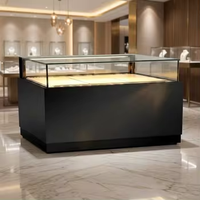 Vitrine de luxe pour bijoux, présentoir en verre pour bijouterie, comptoir de vente au détail