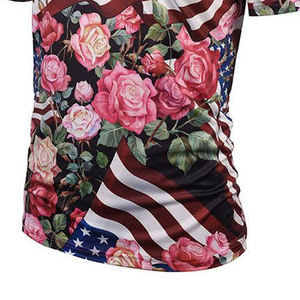 T-shirts à manches courtes de haute qualité pour hommes, motif de fitness personnalisé, polyester/coton imprimé par sublimation, excellent prix - Product Image 5