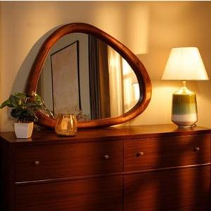 กระจกแขวนผนังไม้มะม่วงหรูหรา - Product Image 2