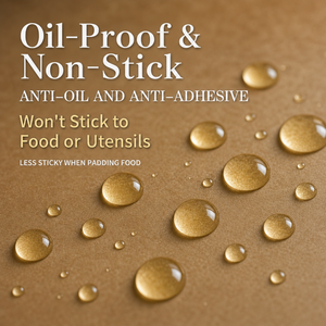 <span class=keywords><strong>Set</strong></span> di Fogli di Carta da Forno con Rivestimento in Silicone, Non Sbiancati, Resistenti al Calore, per Teglie da Forno e Grigliate di Cotolette di Agnello - Product Image 4