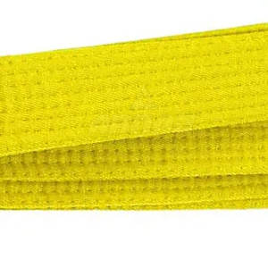 Cinturón de kárate personalizable en stock nuevo y material duradero Cinturón de kárate clásico de construcción - Product Image 5