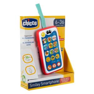 BABY SENSES 00011161000680 pour Smiley Smartphone Jouet Téléphone Animaux Électroniques pour Bébés de 6 à 36 Mois - Product Image 6
