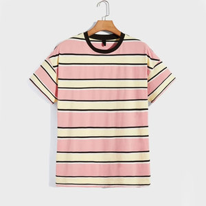 2026 Summer Men's Oversized <b>T</b>-<b>Shirt</b> 100% Cotton Loose Fit Short Sleeves Casual Streetwear Tee <b>High</b> Quality Custom Logo Available - Product Image 1