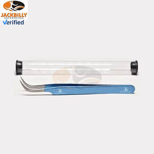 Pince à cils multifonctionnelle de qualité supérieure JACKBILLY pour extensions de cils Pince à épiler à pointe polie de précision Emballage personnalisé - Product Image 3