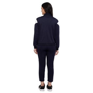 Latest Design Wholesale Custom Sports Team Sweat Suit Set <b>Women</b> <b>Windbreaker</b> Tracksuits Adjustable for <b>Women</b> OEM 2025 - Product Image 4