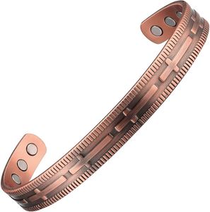 Boutons de manchette en cuivre fabriqués à la main de qualité supérieure pour hommes Boutons de manchette en cuivre vintage uniques pour occasions spéciales pour femmes unisexe - Product Image 6