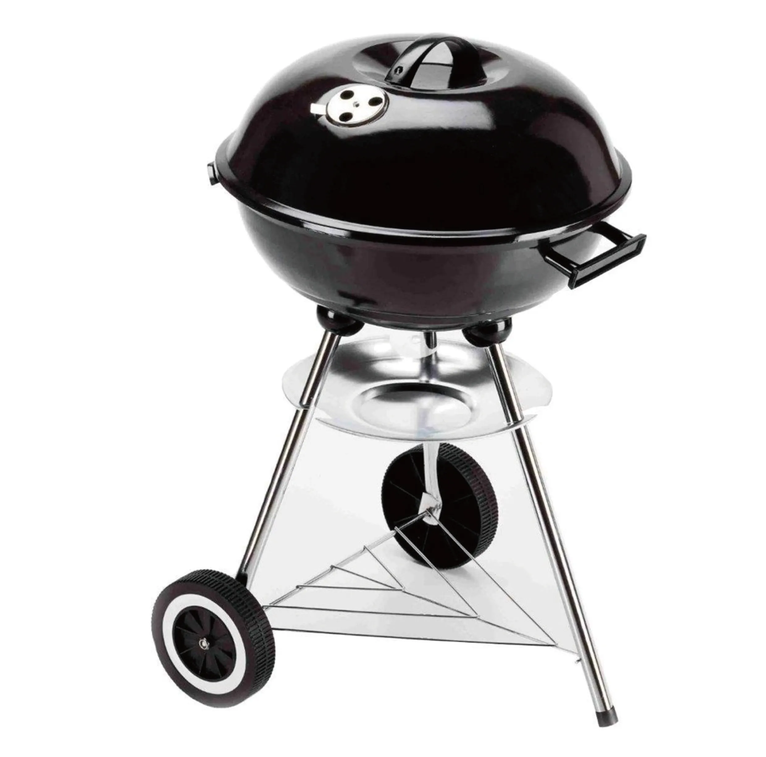 17" Portable Charcoal Grill for Outdoor Grilling Barbecue Grill Round BBQ Kettle Outdoor Picnic