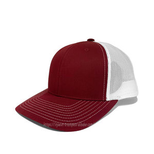 Casquettes de camionneur de sport fabriquées par des fabricants OEM Casquette de sport en maille marron/blanc à la mode Vente en gros par Injae Vina - Product Image 2