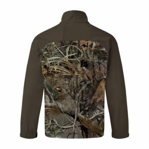 Veste de chasse pour hommes Veste de camouflage coupe-vent Softshell Veste polaire d'hiver respirante zippée pour homme - Product Image 2