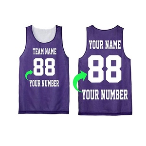 Maillots de basket-ball réversibles unisexes Nom d'équipe personnalisé Numéro Pro Qualité Uniformes de basket-ball pour jeunes Saison d'été-Prix bas! - Product Image 6