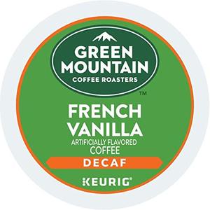 Cápsulas de café descafeinado Green Mountain Coffee Roasters French Vanilla para Keurig, tostado ligero, 72 unidades - Product Image 2