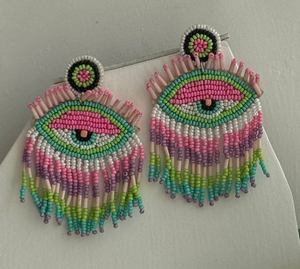 Pendientes Hechos a Mano con Alambre, Pendientes Personalizados con Múltiples Cuentas, Joyería Festiva para Mujer al Mejor Precio, Pendientes con Cuentas - Product Image 5