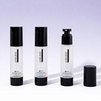 Bouteille à pompe vide personnalisée de 40 ml, rechargeable, pour brume, spray de maquillage, tonique hydratant, en stock