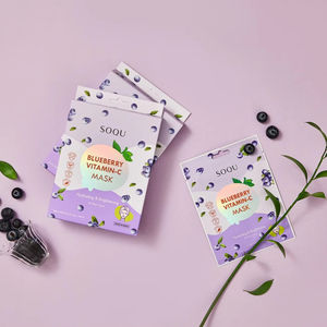 Masque vitaminé (5/BOÎTE) SOQU MASQUE HYDRATANT ET ÉCLAIRCISSANT À LA VITAMINE C ET À LA MYRTE _K beauty - Product Image 3