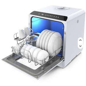 Nuova Lavastoviglie Portatile da Tavolo con Serbatoio d'Acqua Integrato da 5L, Nessun Collegamento Necessario, 6 Programmi di Lavaggio - Product Image 1