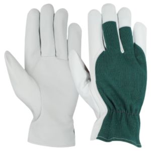 Guantes de montaje de conductor de cuero de grano de cabra de alta calidad, protección de manos de seguridad Industrial, resistencia al calor, jardinería - Product Image 1