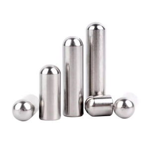 Goupille de centrage cylindrique pleine à tête ronde à extrémité unique en acier inoxydable 304 M1 M2 M2.5 M3 M4 M5 M6 M8 pour un positionnement de précision - Product Image 1