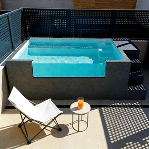 Petite piscine conteneurisée de 20 pieds pour les jardins familiaux et les centres de villégiature, installation rapide, abordable et de haute qualité. - Product Image 1