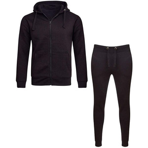 Survêtements pour femmes de haute qualité avec fermeture éclair et poches avant, meilleur ensemble de jogging respirant en 2 pièces, survêtements tendance abordables - Product Image 1