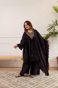 Conjunto de Kurti y Pantalón Elegante para Mujer, Ropa Étnica Tradicional Premium, Proveedor OEM, Mejor Precio al por Mayor - Product Image 3