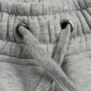 Pantalones Cortos Deportivos Personalizados para Hombre, de Algodón y Felpa, Diseño Sólido, Estampado Digital, Cintura Elástica Media, Casuales, Transpirables, Servicio OEM - Product Image 4