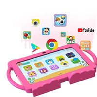 Casing silikon portabel anak, tablet baru 7 inci anak-anak 2GB + 32GB belajar pendidikan ulang tahun
