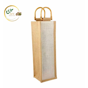 Bolsa de Vino de Yute Ecológica al por Mayor, Color y Tamaño Personalizables, Alta Calidad, Duradera y Hermosa a un Precio Bajo - Product Image 2
