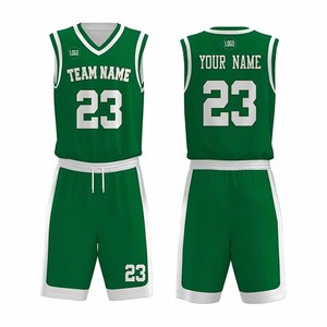 Tenues de basket-ball OEM personnalisées, maillots et shorts entièrement sublimés pour équipes - Product Image 1