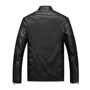 Chaqueta de cuero para hombre con servicio OEM, chaqueta de cuero para hombre de alta calidad, nueva llegada, chaqueta de cuero para hombre a la venta - Product Image 6