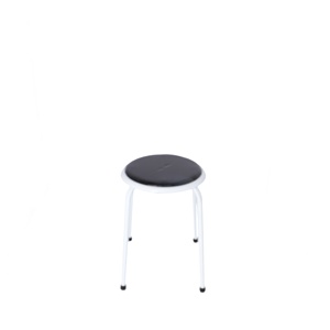 Tabouret de cuisine WELL HOME avec pieds en métal noir 30,5x30,5x42,5 cm Tabouret de bar - Product Image 1