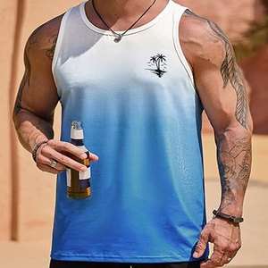 Débardeur à sublimation OEM sur mesure pour hommes, poids léger tendance, qualité supérieure et tarif bon marché - Product Image 3