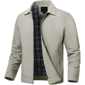 Chaqueta cortavientos Softshell personalizable para hombre, a prueba de viento, duradera, tiras reflectantes, descuentos por pedidos a granel - Product Image 1