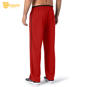 Pantalon imprimé brodé personnalisé de haute qualité Streetwear pantalon de survêtement unisexe en coton polaire surdimensionné avec cordon de serrage pour hommes - Product Image 3