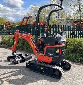 Mini-excavatrice Kubota U10-5 à balayage zéro, diesel, compacte, micro-pelle avec hydraulique auxiliaire - Product Image 3