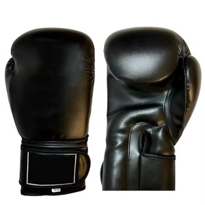 Ensemble de boxe et de sparring noir personnalisé, vente en gros, OEM, pour Kickboxing et Muay Thai, avec protège-tête et protège-gland de qualité supérieure, très demandé - Product Image 2