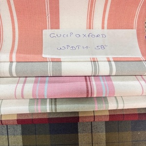 Tissu Oxford à carreaux fabriqué en Inde, largeur 58, coton poly, technique de tissage, fil teint, motif pour chemises pour garçons et filles - Product Image 4