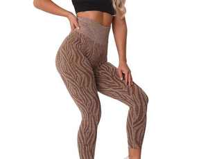 Customized <b>Women</b> <b>Winter</b> Breathable Knitted High Waist <b>Leggings</b> with Latest Design Cotton/Bamboo Fiber Wholesale - Product Image 3