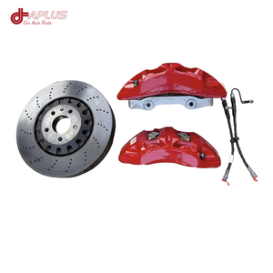 Kit de frenos completo de alto rendimiento, discos de freno de hierro fundido delanteros de 375 mm y traseros de 330 mm para Audi A8 - Product Image 1