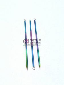 Dissolvant de tête noire de haute qualité arc-en-ciel Plasma diamant poignée en acier inoxydable japonais avec votre propre Instrument de beauté de Logo personnalisé - Product Image 4